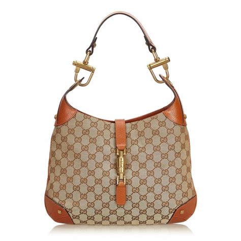 brown gucci handbag|brown vintage gucci shoulder bag.